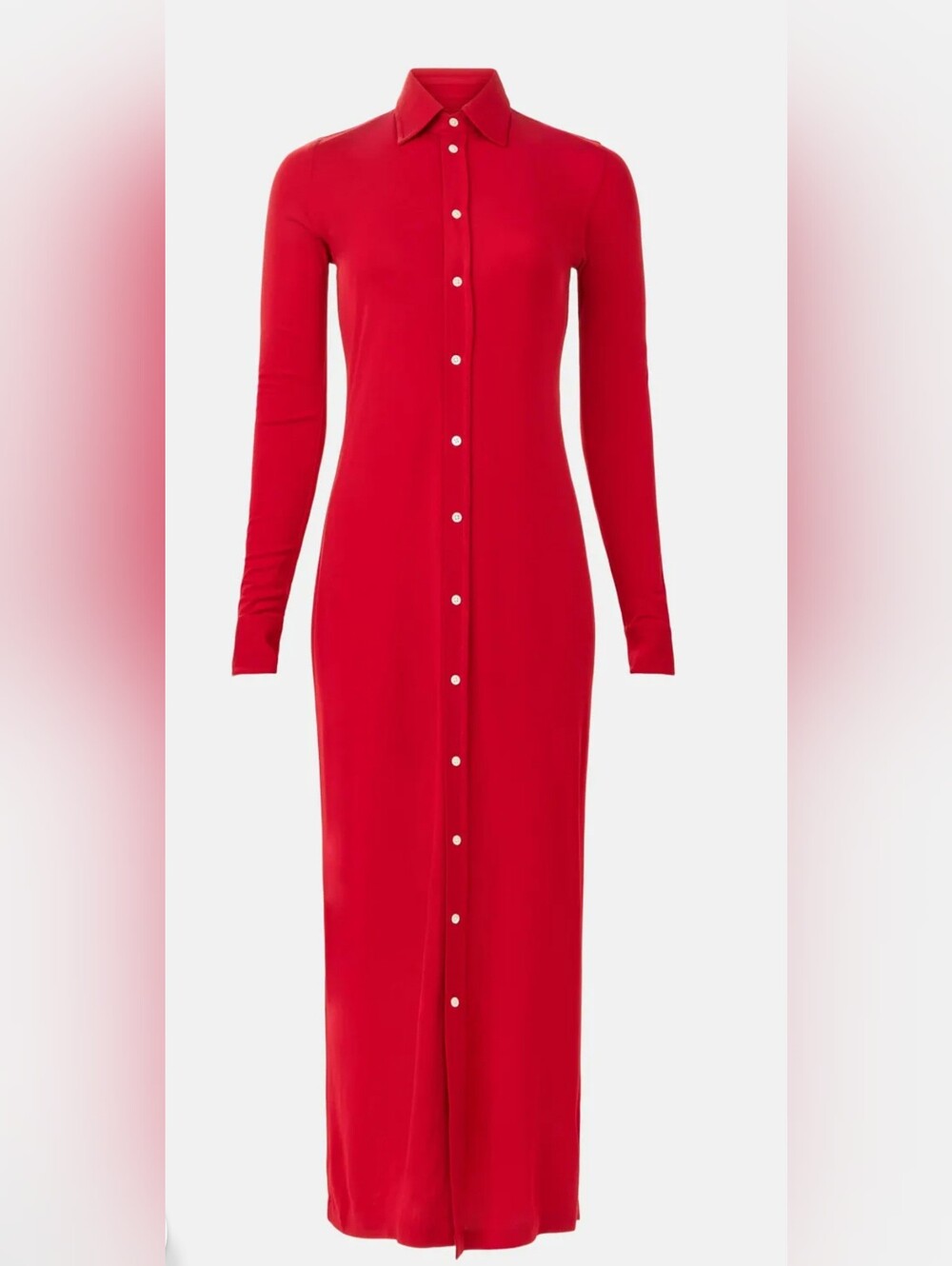 Polo by Ralph Lauren Collared Long Sleeve Shirt Dress Women Size M - Picture 4 of 10